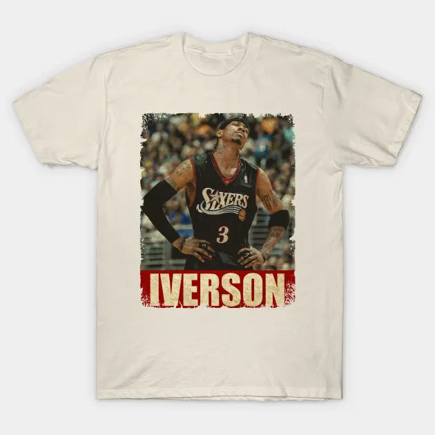 Allen Iverson - New Retro Style T-Shirt