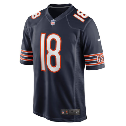 Jesse James Chicago Bears Game Jersey - Navy