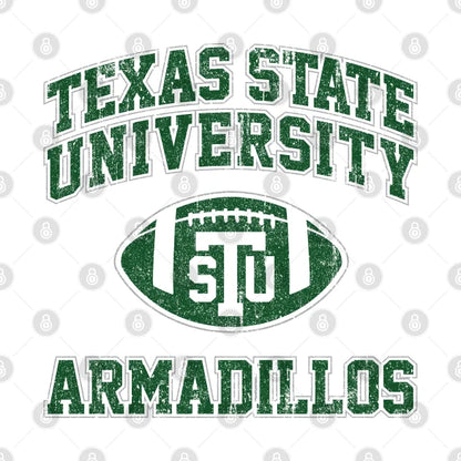 Texas State Armadillos - Necessary Roughness (Variant) T-Shirt