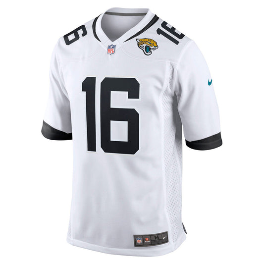 Men's Jacksonville Jaguars Trevor Lawrence Game Jersey White