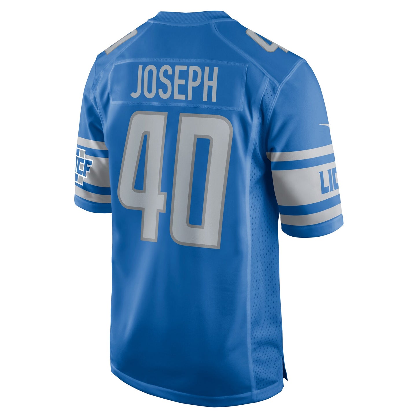 Brandon Joseph Detroit Lions Team Game Jersey - ?Blue