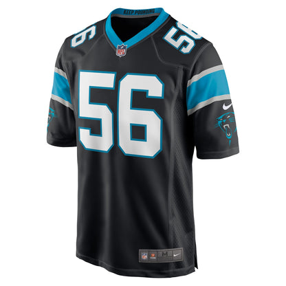 Bradley Bozeman Carolina Panthers Game Player Jersey - Black