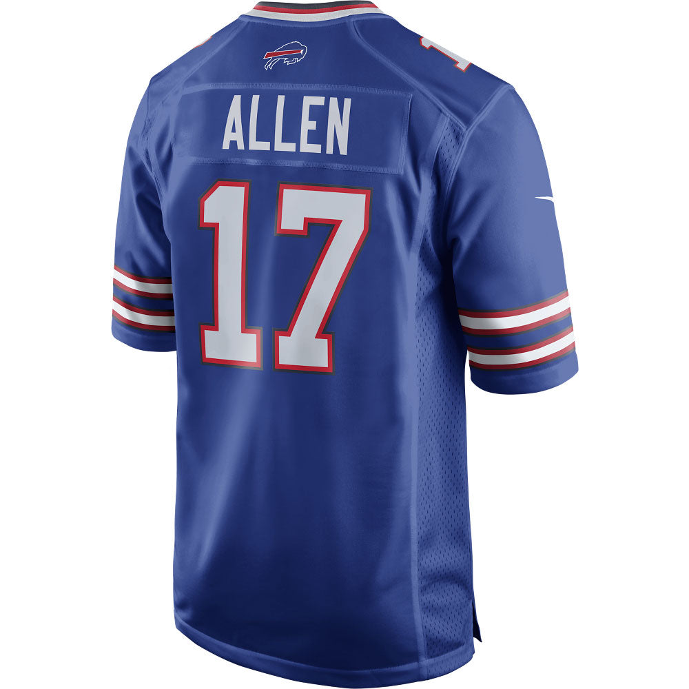 Men's Buffalo Bills Josh Allen Game Player Jersey Royal