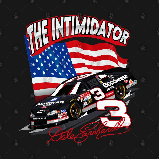 Dale Earnhardt Sr 'The Intimidator' Nascar Hoodie