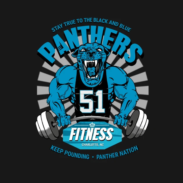 Panthers Fitness Hoodie