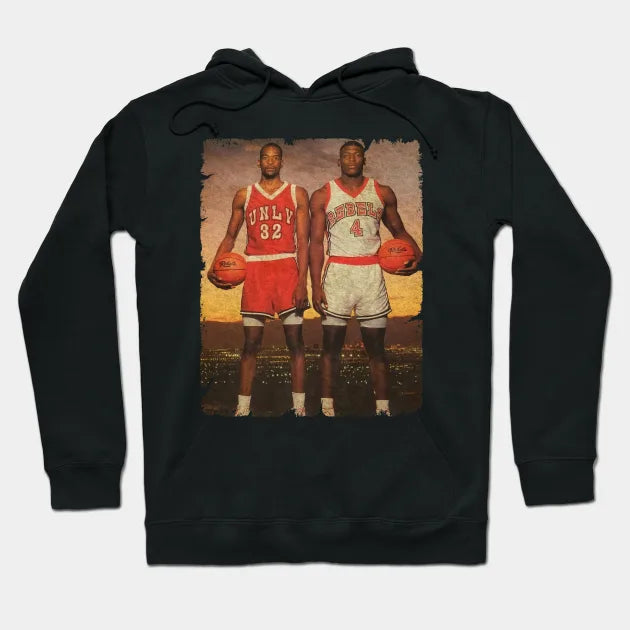 Stacey Augmon And Larry Johnson '1991' Hoodie
