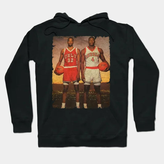 Stacey Augmon And Larry Johnson '1991' Hoodie