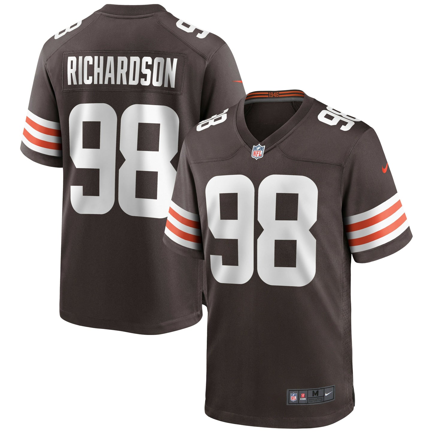 Sheldon Richardson Cleveland Browns Game Jersey - Brown