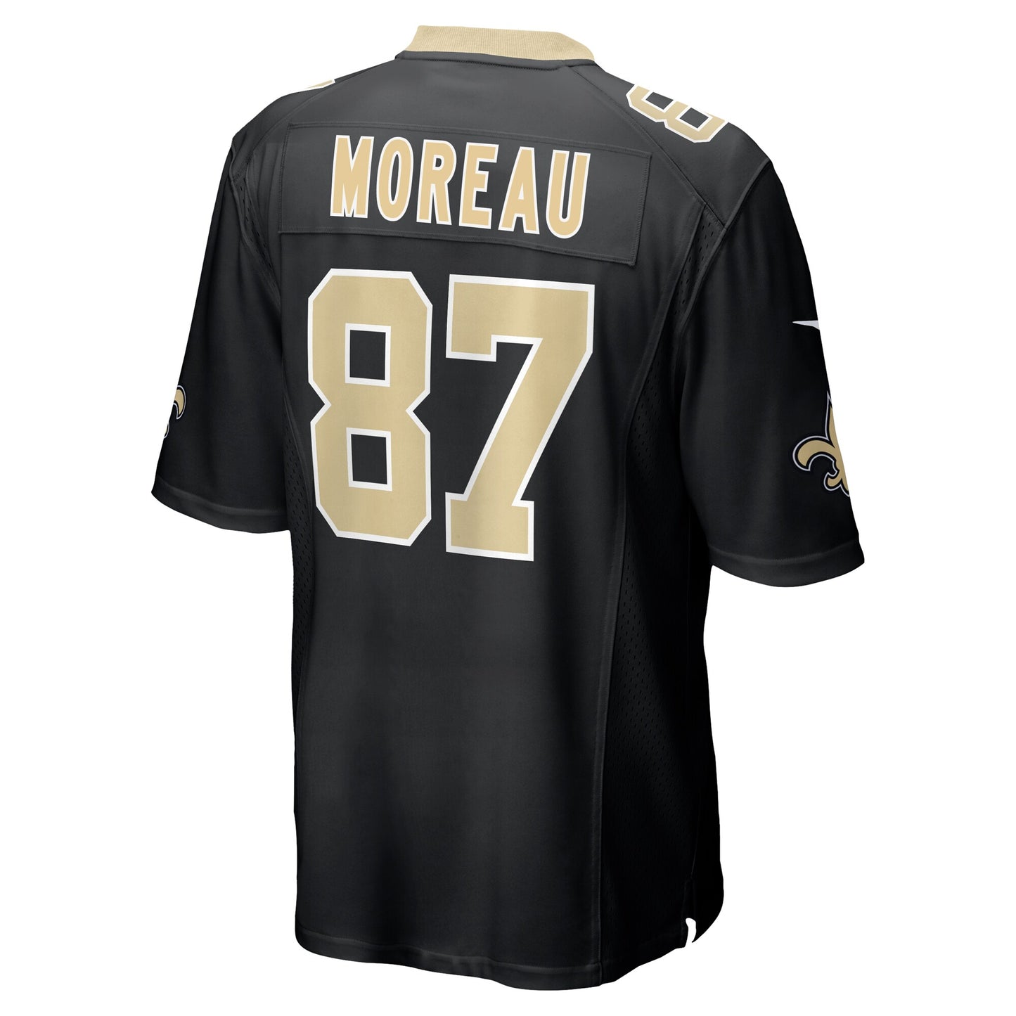 Foster Moreau New Orleans Saints Team Game Jersey - ?Black
