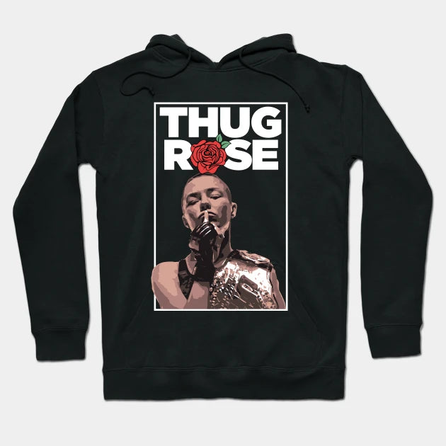 Thug Rose Namajunas Ufc Fighter Shh T Shirt Hoodie