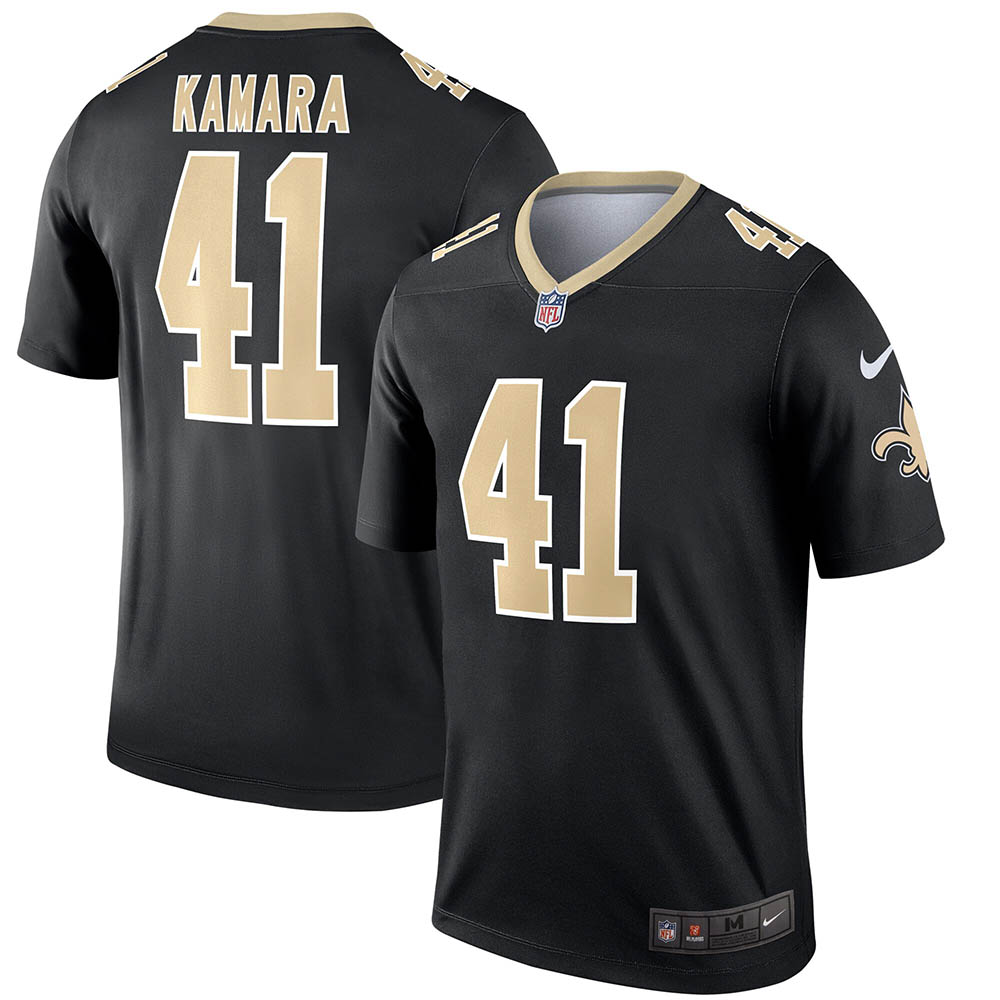 Men's New Orleans Saints Alvin Kamara Legend Jersey Black