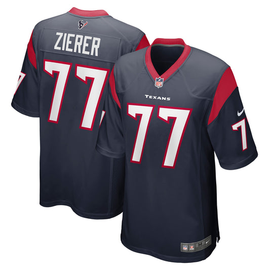 Kilian Zierer Houston Texans Team Game Jersey - Navy