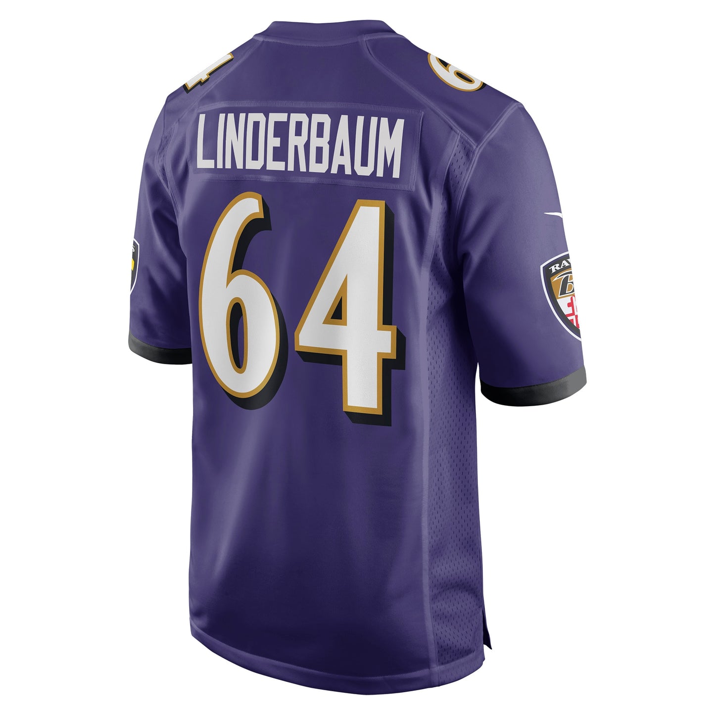 Tyler Linderbaum Baltimore Ravens Player Game Jersey - Purple
