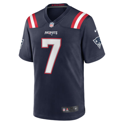 JuJu Smith-Schuster New England Patriots Game Player Jersey - Navy