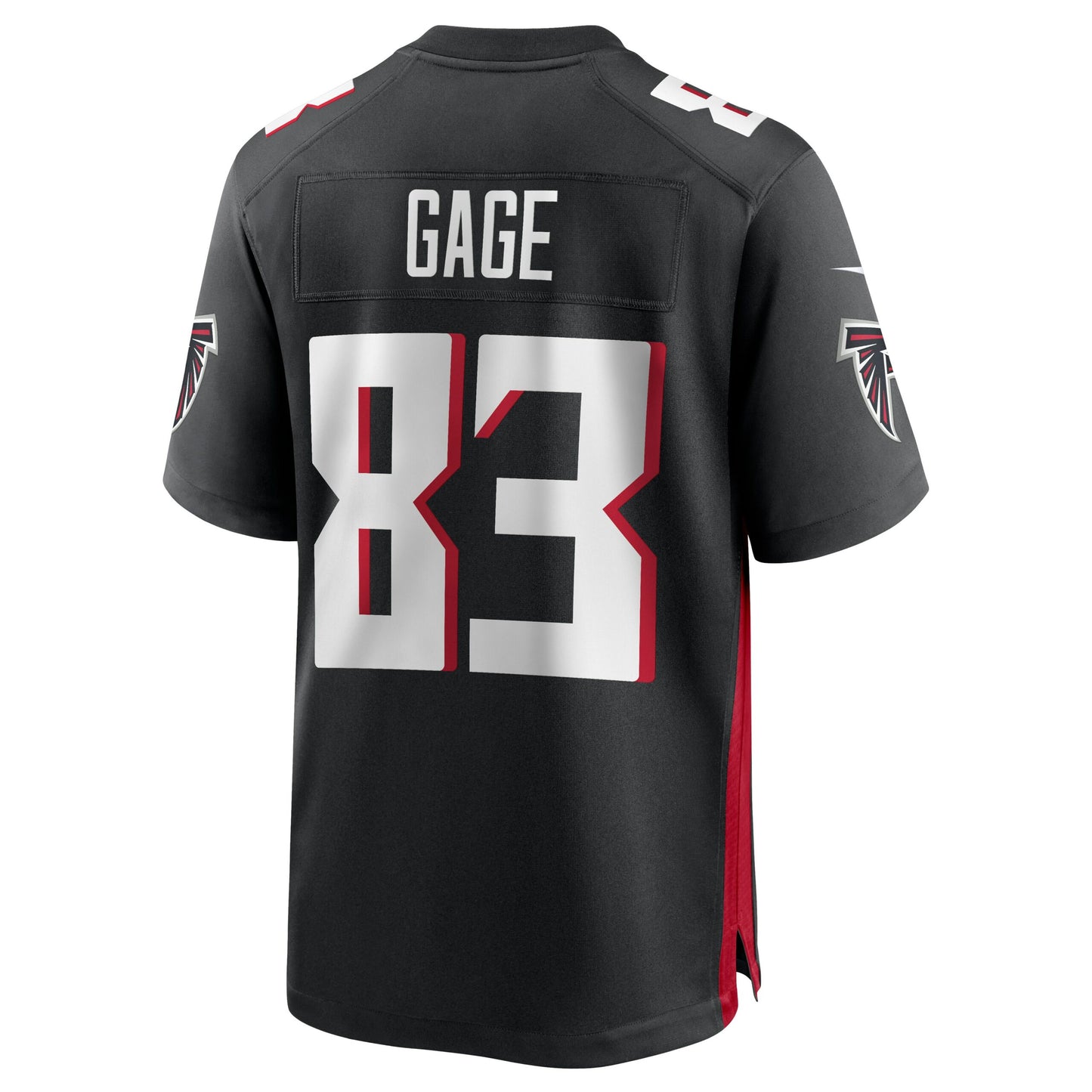 Russell Gage Atlanta Falcons Game Jersey - Black