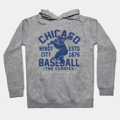 Cubs Retro 1 By Buck Tee Hoodie