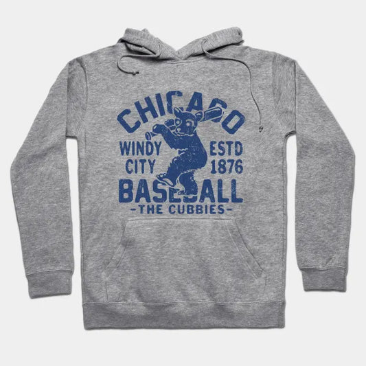 Cubs Retro 1 By Buck Tee Hoodie