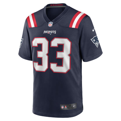 Anfernee Jennings New England Patriots Team Game Jersey - ?Navy