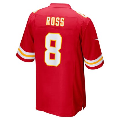 Justyn Ross Kansas City Chiefs Home Game Player Jersey - Red