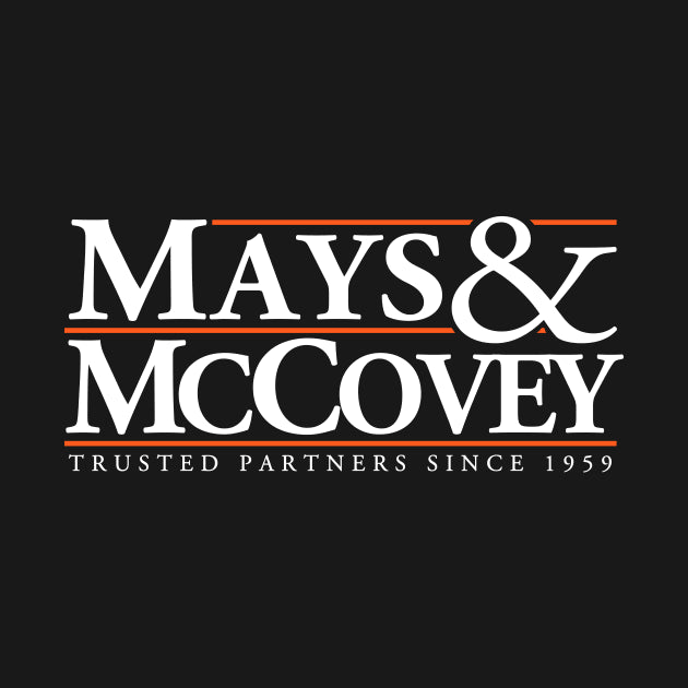 Mays & Mccovey Since '59 T-Shirt