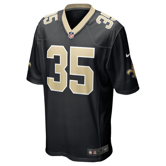 Vincent Gray New Orleans Saints Game Player Jersey - Black
