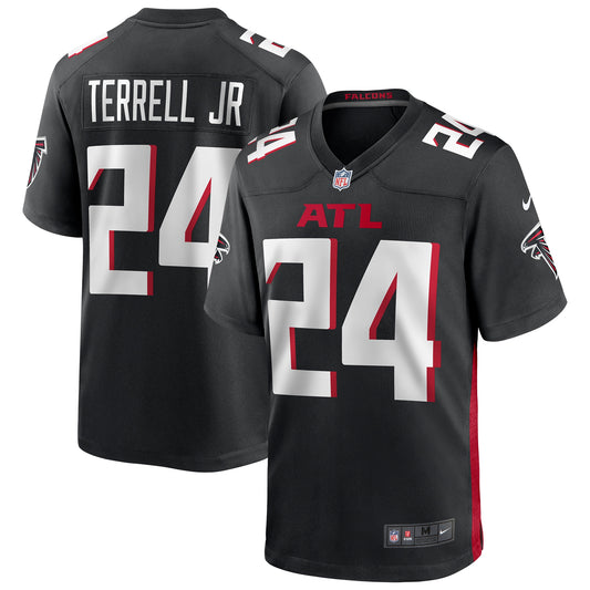 A.J. Terrell Jr. Atlanta Falcons Player Game Jersey - Black