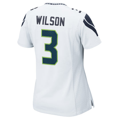 Russell Wilson Seattle Seahawks Women's Game Jersey - White