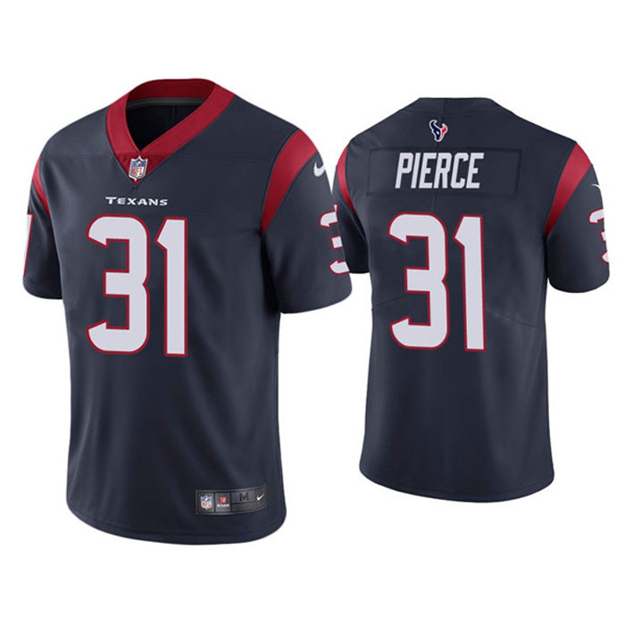 Men's Houston Texans Dameon Pierce Vapor Jersey - Navy