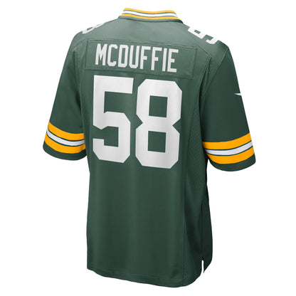 Isaiah McDuffie Green Bay Packers Game Jersey - Green