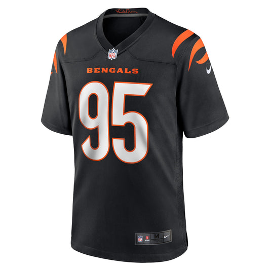 Zach Carter Cincinnati Bengals Game Player Jersey - Black