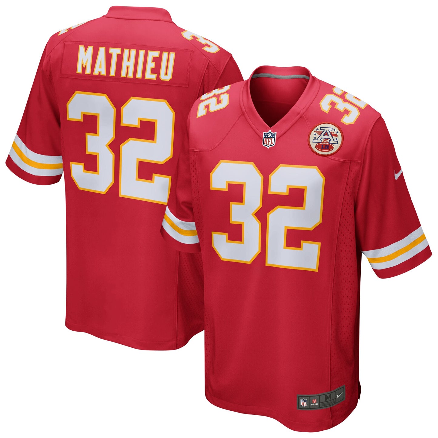 Tyrann Mathieu Kansas City Chiefs Game Jersey - Red