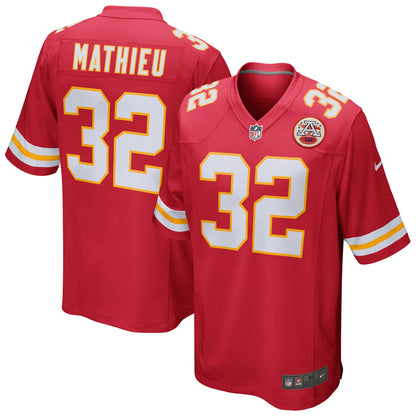 Tyrann Mathieu Kansas City Chiefs Game Jersey - Red