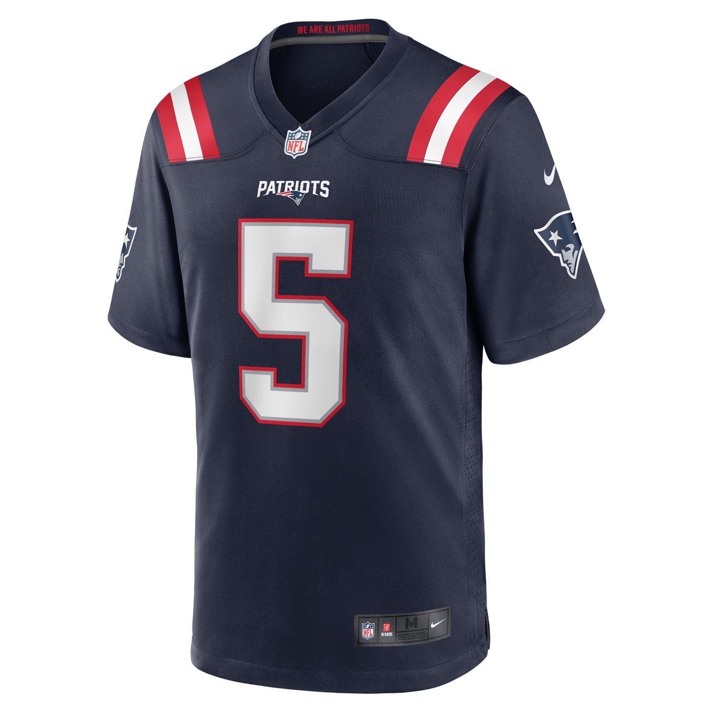 Jabrill Peppers New England Patriots Game Player Jersey - Navy