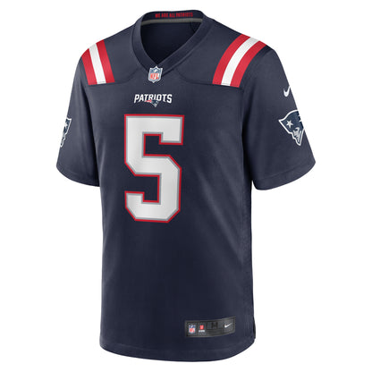 Jabrill Peppers New England Patriots Game Player Jersey - Navy