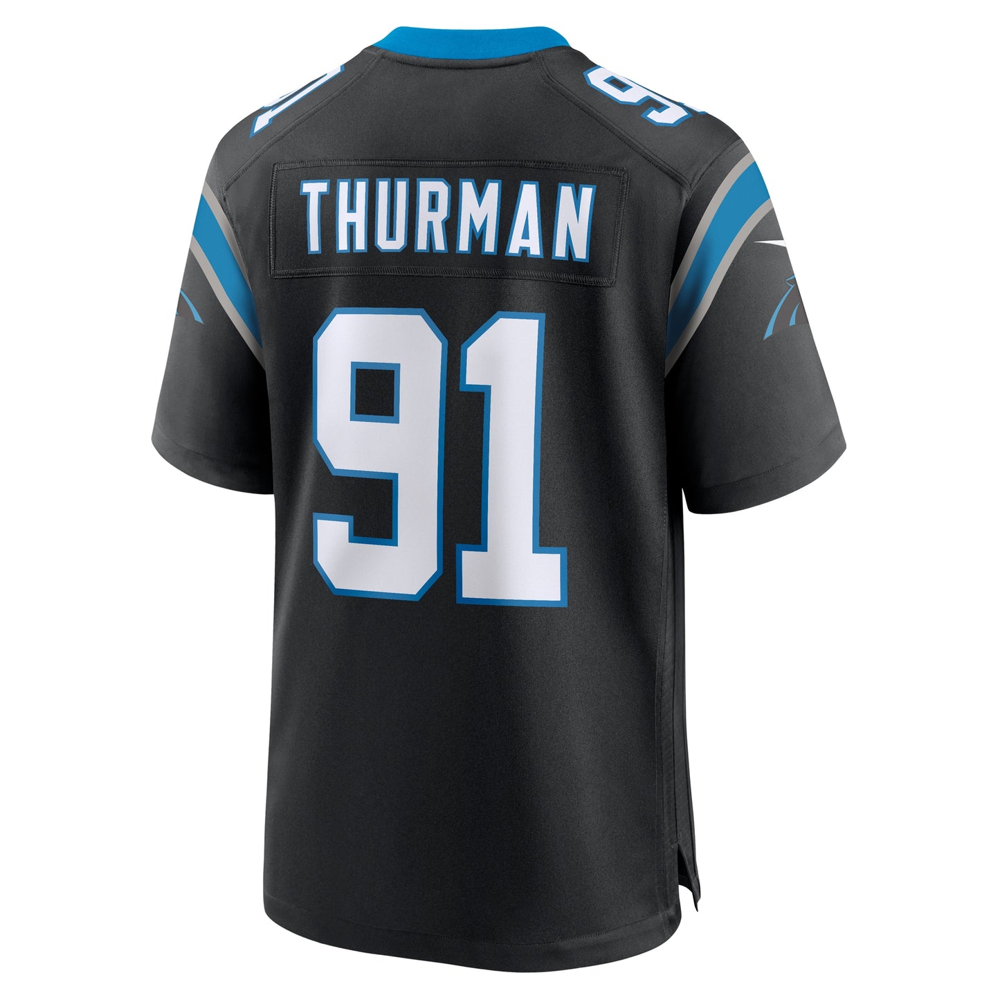 Nick Thurman Carolina Panthers Team Game Jersey - ?Black