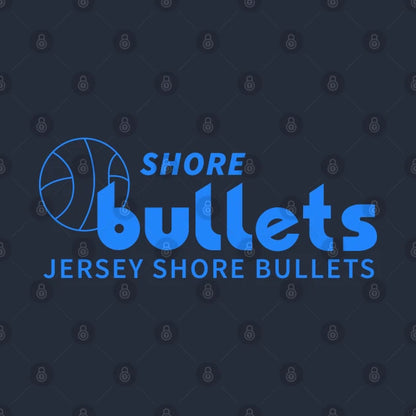 Defunct Jersey Shore Bullets Cba 1979 T-Shirt