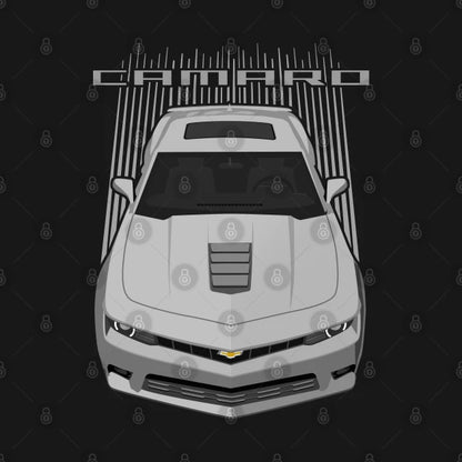 Camaro Ss 5Th Gen 14-15 - Silver Hoodie