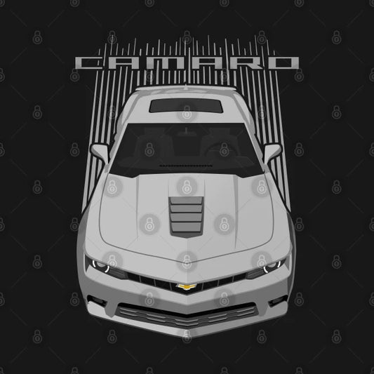 Camaro Ss 5Th Gen 14-15 - Silver Hoodie