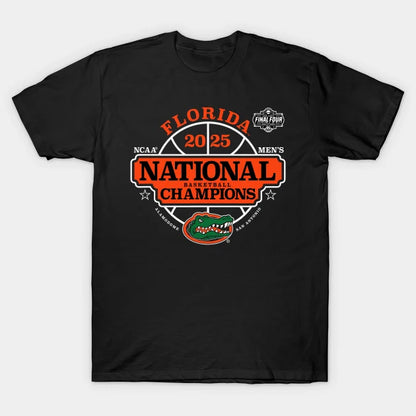 Florida Gators 2025 Basketball National Championship Final Four T-Shirt