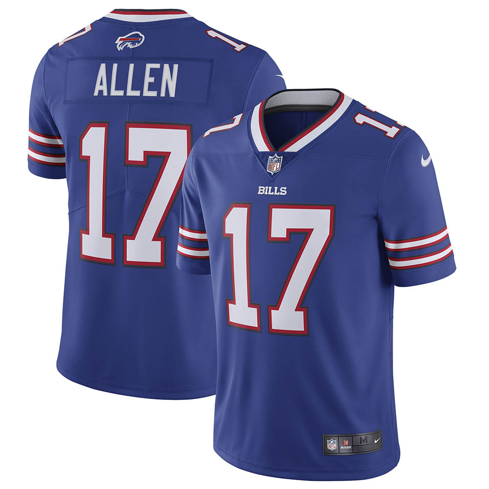 Men's Buffalo Bills Josh Allen Vapor Untouchable Limited Jersey Royal