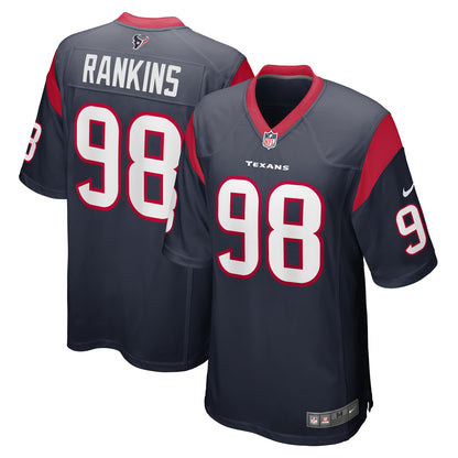 Sheldon Rankins Houston Texans Game Player Jersey - Navy