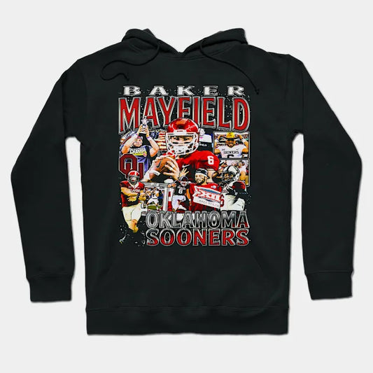 Baker Mayfield College Vintage Bootleg Hoodie