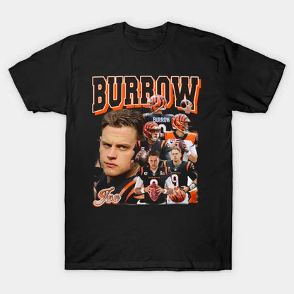 Joe Burrow Vintage Collage T-Shirt