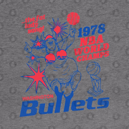 Defunct Washington Bullets 1978 World Champs Hoodie