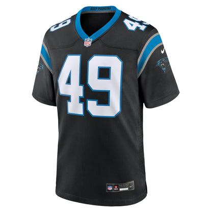 Frankie Luvu Carolina Panthers Team Game Jersey - Black