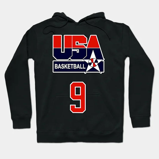 Usa Dream Team 92 - Jordan Front And Back Print Hoodie