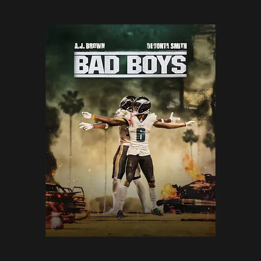 Aj Brown Devonta Smith Bad Boys Philadelphia Eagles Hoodie