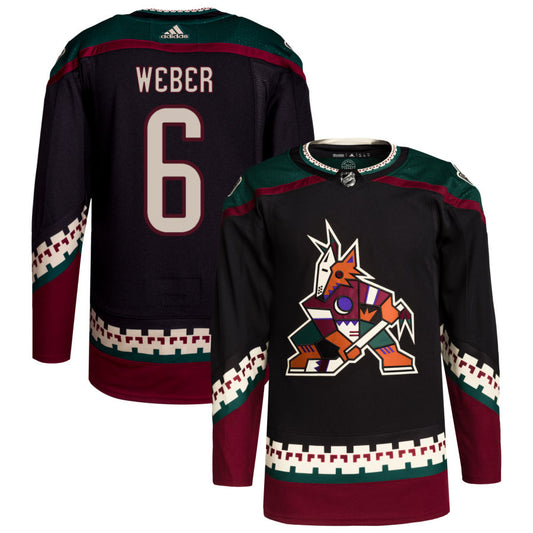 Shea Weber Arizona Coyotes Home Primegreen Authentic Pro Jersey - Black