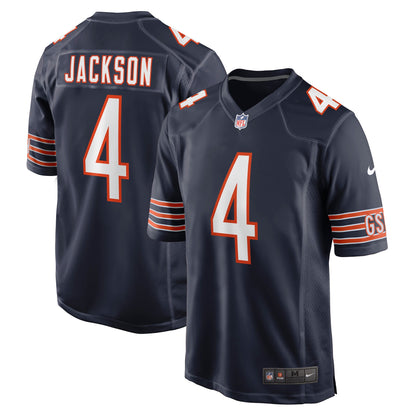 Eddie Jackson Chicago Bears Game Player Jersey - Navy