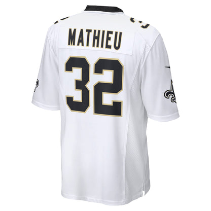 Tyrann Mathieu New Orleans Saints Game Jersey - White